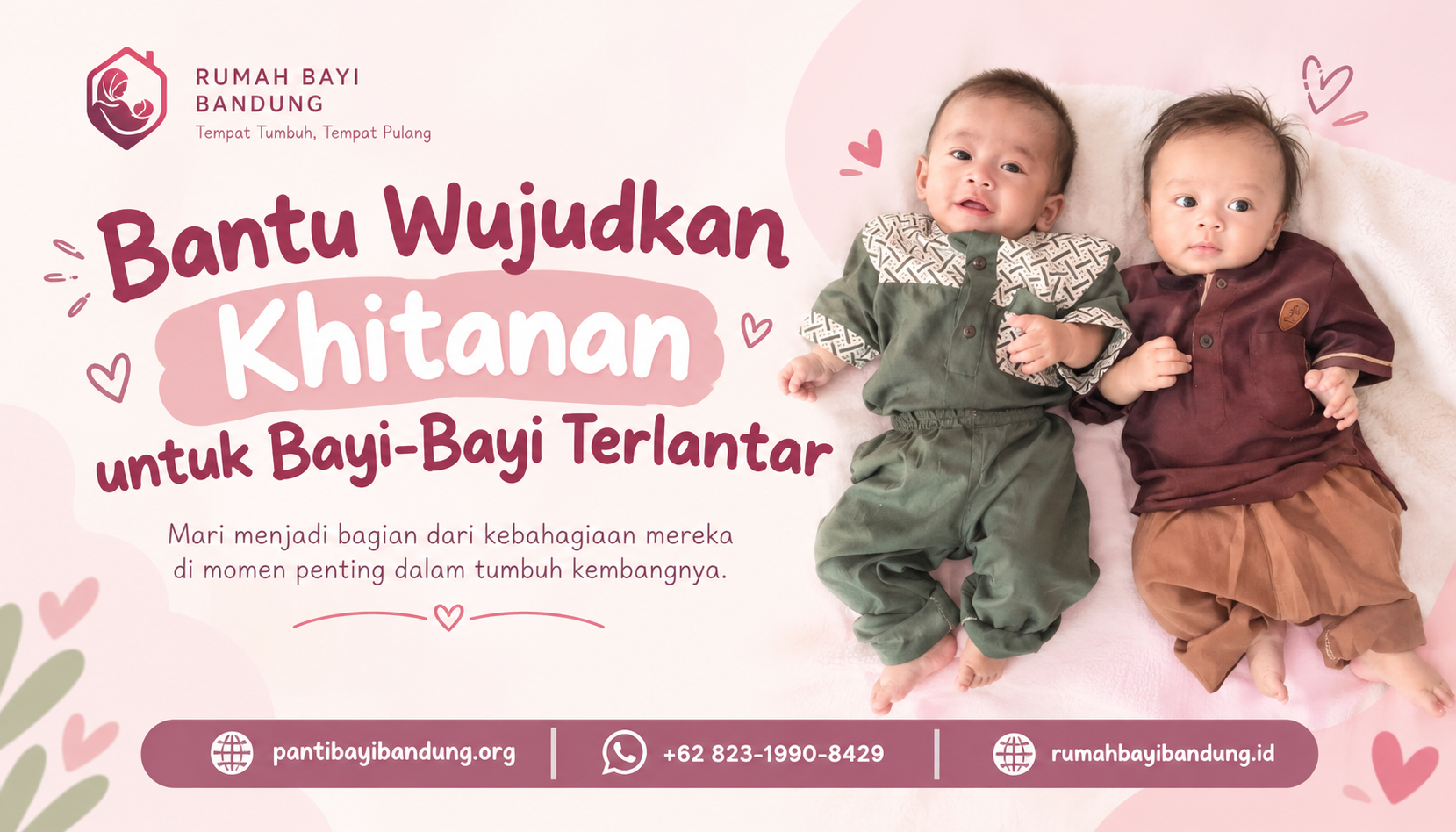 Bantu Wujudkan Khitanan untuk Bayi-Bayi Terlantar